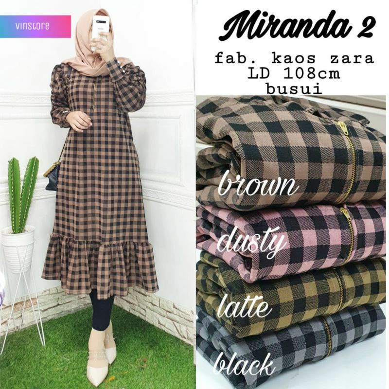 Miranda 2 by Vinstore Fashion Ori solo baju fashion wanita