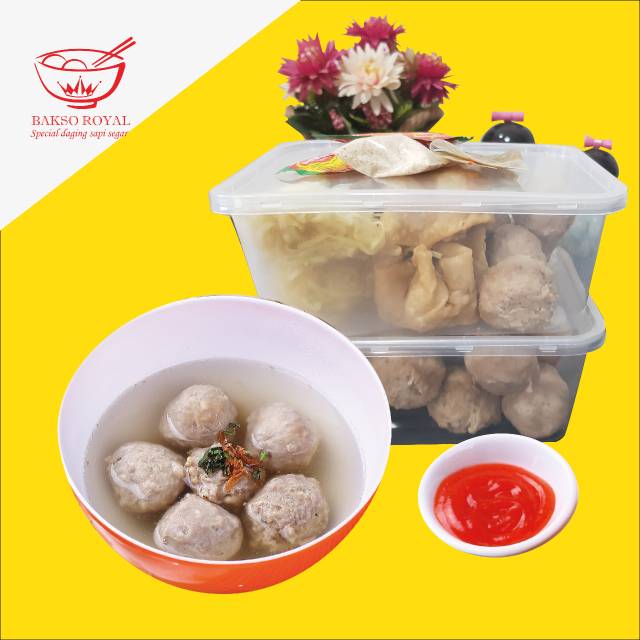 

Bakso Sapi Premium enak halal Paket bakso kosong khas malang (frozen food)