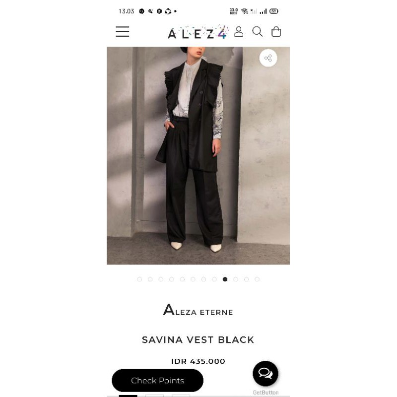 preloved ALEZA LABEL