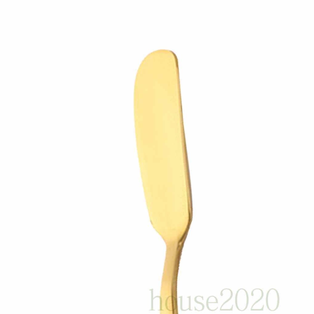 [HOUSE2020]Stainless Steel Butter Cheese Dessert Jam Spreaders Cream Western Cutlery Breakfast Tool