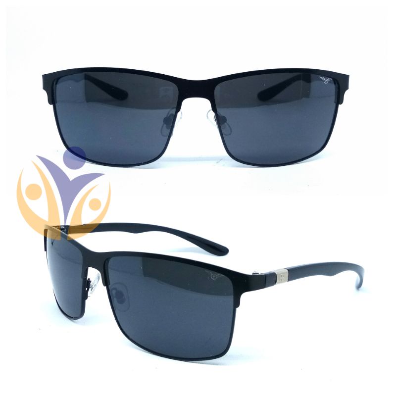 Kacamata Hitam smoke 100% uv protection