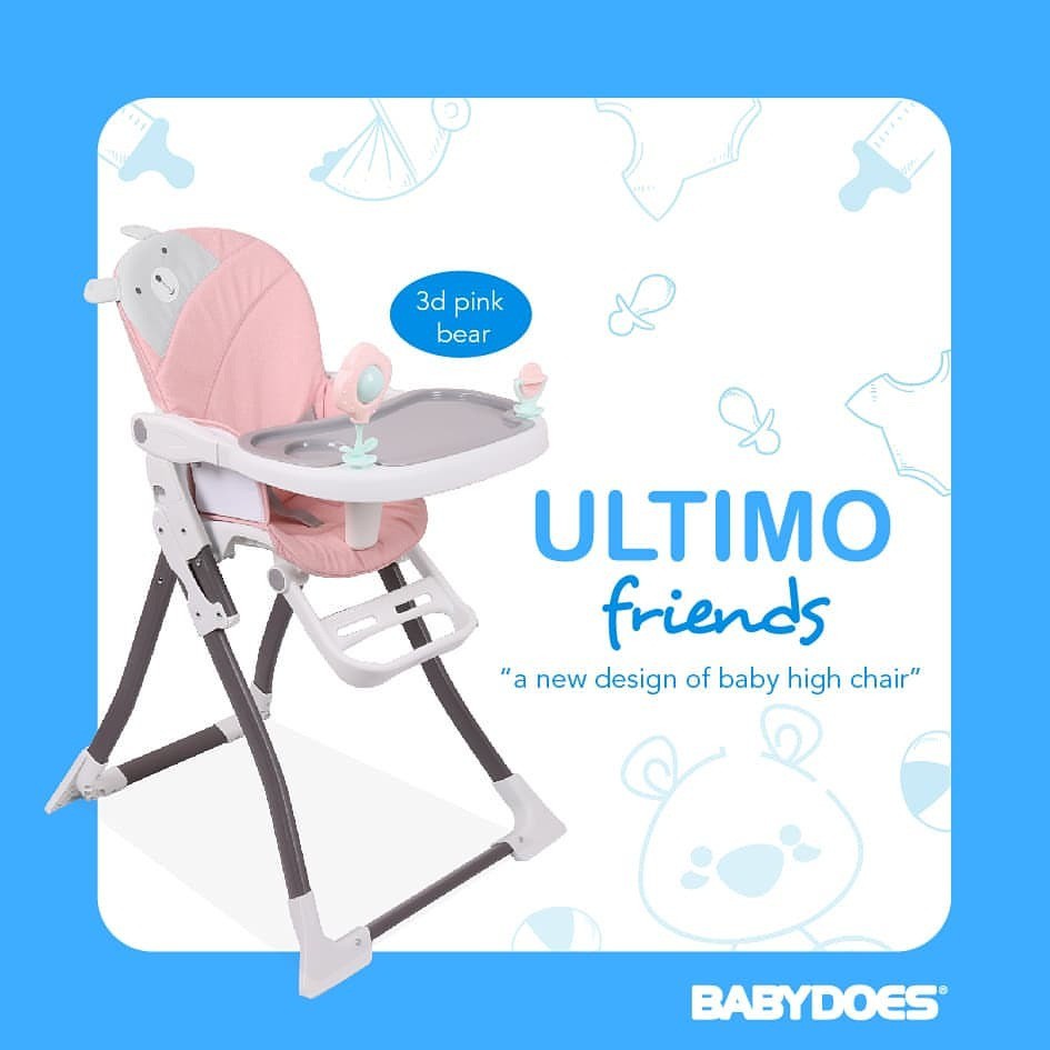 kursi makan babydoes ultimo high chair ultimo