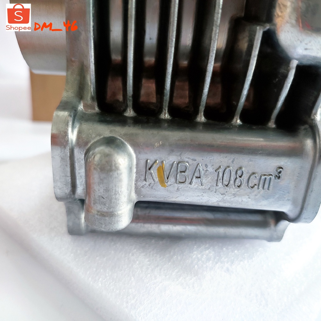 Paket Lengkap Blok Cylinder Comp Blok Seher Piston Kit Honda Vario 110 Old Karbu KVB Aspira