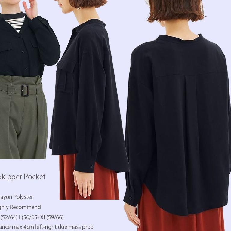 ◊ UNQ GU765 SKIPPER BLOUSE ✹