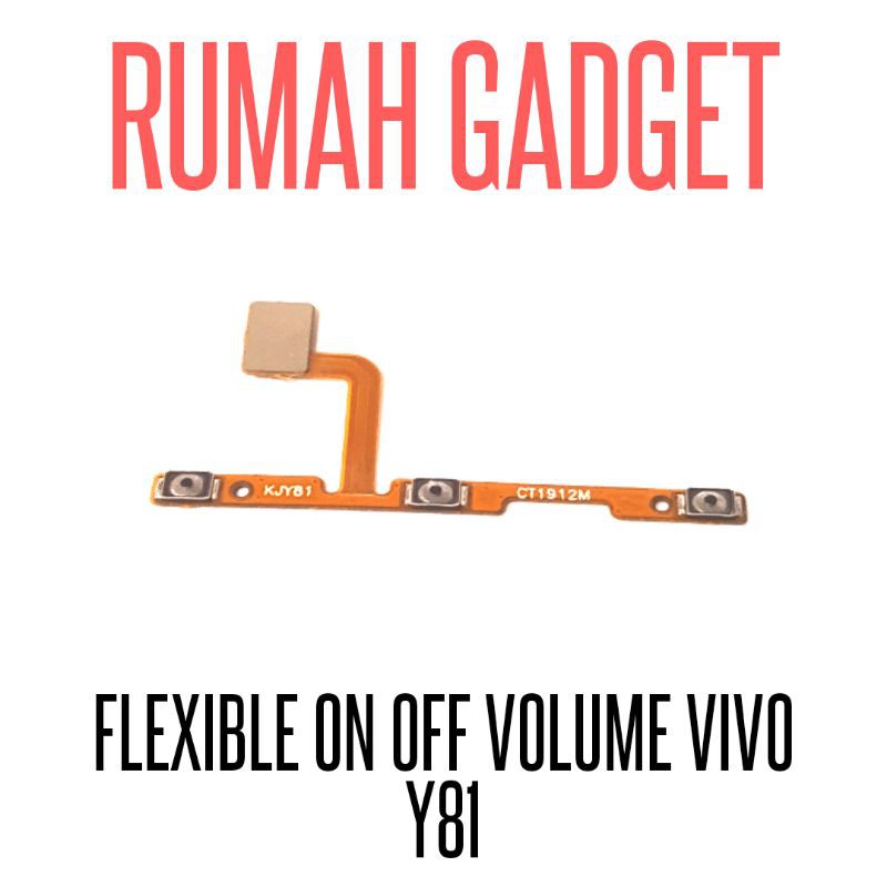 FLEXIBLE ON OFF VOLUME VIVO Y81 Y83 TOMBOL ON OFF VOLUME VIVO Y81 Y83