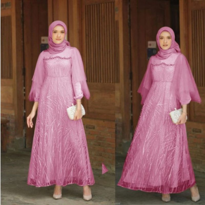 GAMIS TERBARU 2022 / LUNA DRESS / GAMIS / BAJU KONDANGAN BRIDESMAIDS GAUN PESTA MUSLIMAH BAJU PESTA