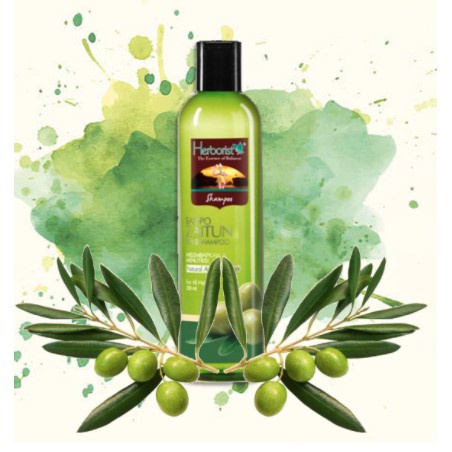 Herborist Shampoo Zaitun 250ml | Herborist Shampoo Aloe Vera 250ml | Herboris