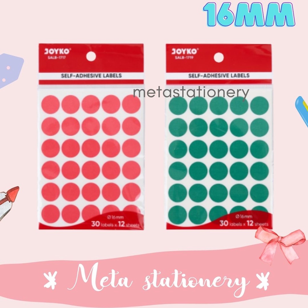 

Adhesive Labels / Stiker Label Bulat SALB Joyko