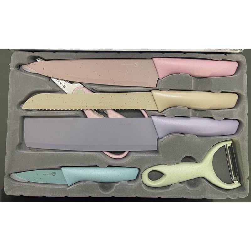 

knife set 6pcs original