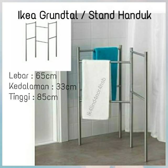 Ikea grundtal / Stand handuk / Jemuran handuk