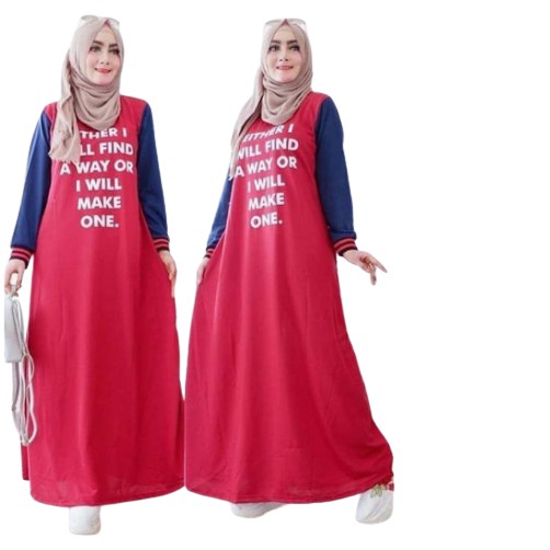 GSB - WESLY DRESS Gamis Babyterry Terbaru/ Babyterry Dress/ Gamis Babyterry Sahila