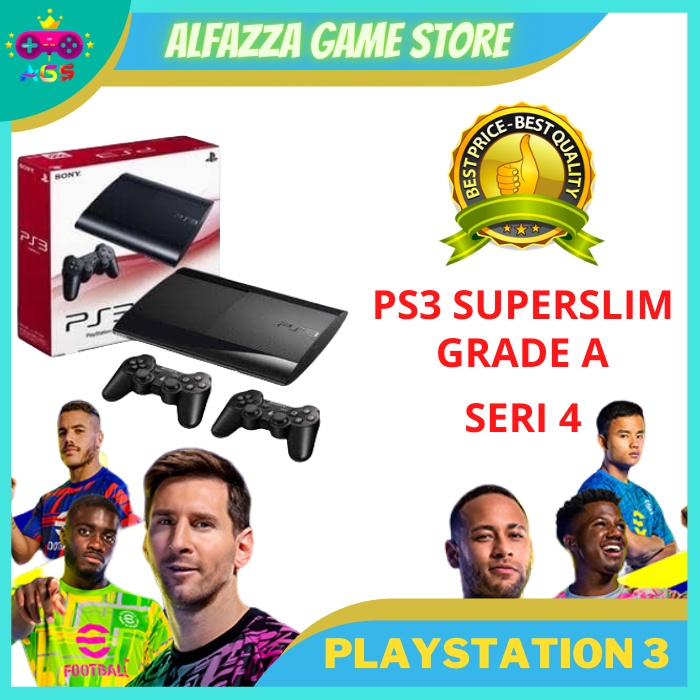 PS 3 SUPER SLIM 500 GB FULL GAME CFW PS3 SUPER SLIM SONY PLAYSTATION 3 SERI TERBAIK ANTI YLOD