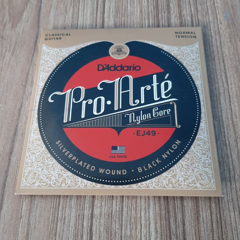 Senar Gitar Clasik Daddario Black Nylon