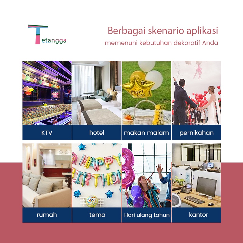 Balon Foil 1 Set Angka Balon angka Jumbo Rainbow Balon Usia