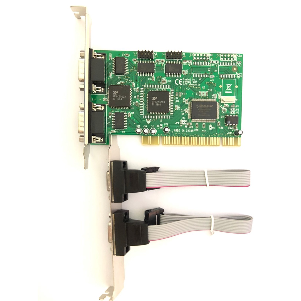 Pci card bafo serial db9 9 pin rs-232 rs232 com 4 port Asix adapter