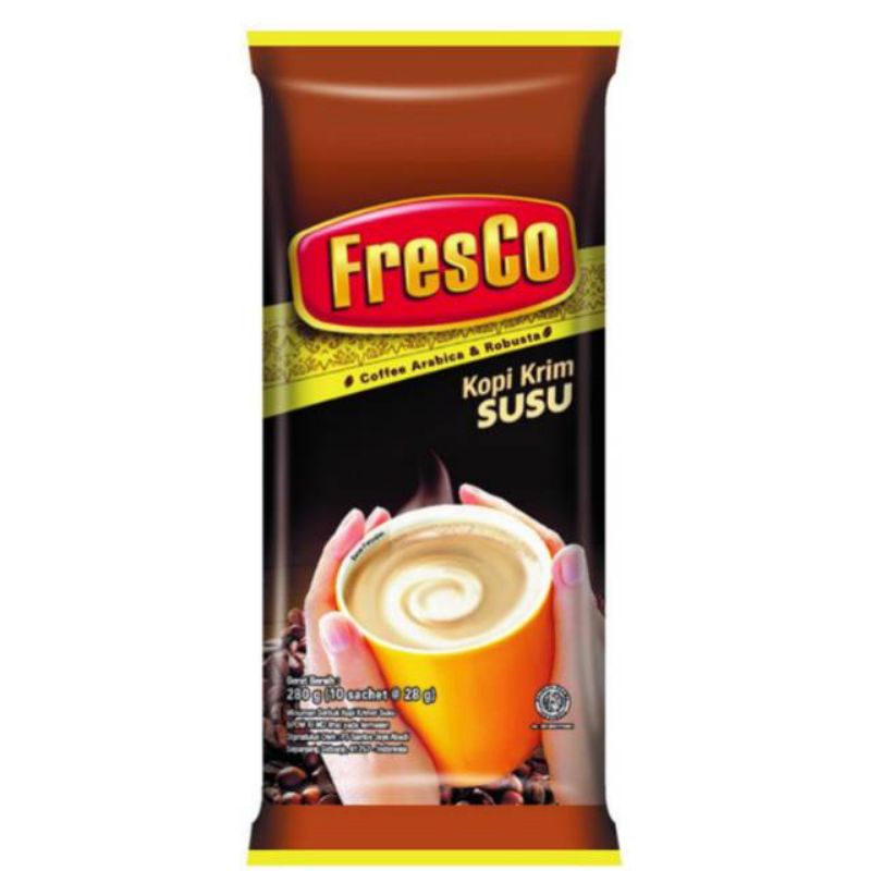 

Fresco kopi susu isi 10sashet