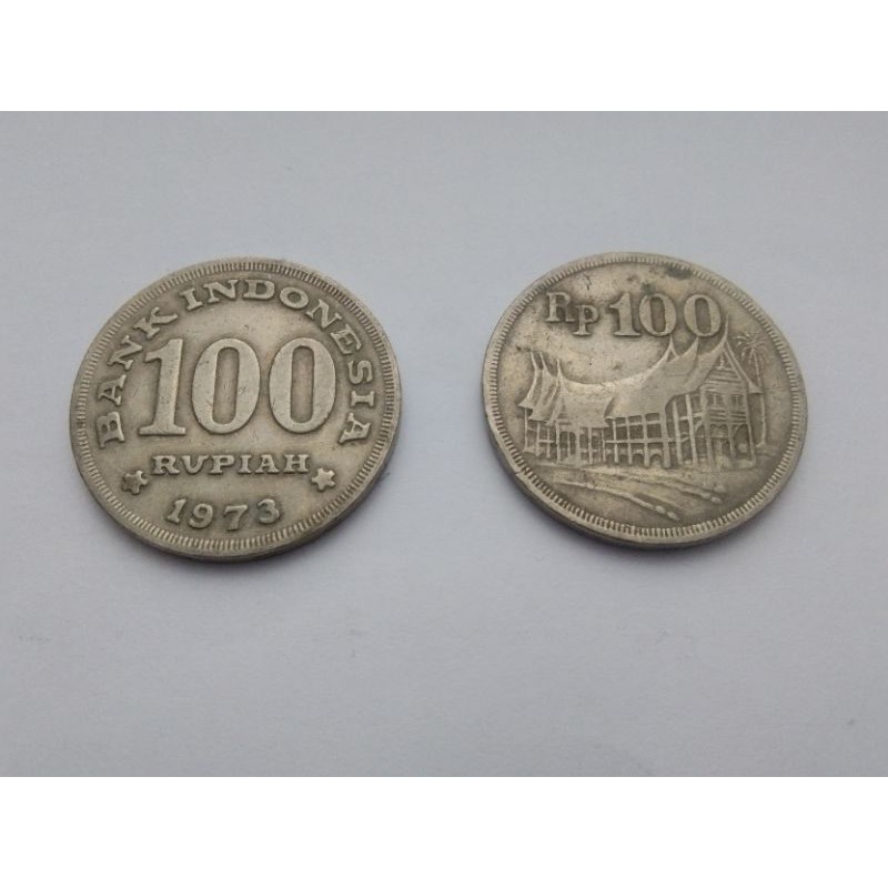 UANG 100 RUPIAH TAHUN 1973