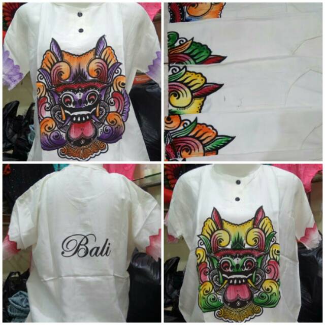 Termurah Baju Barong Bali Putih Ukuran Remaja