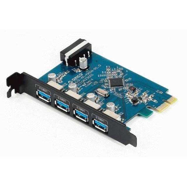 ORICO PVU3-4P - Super Speed 4 Ports USB 3.0 PCI-E Express Card