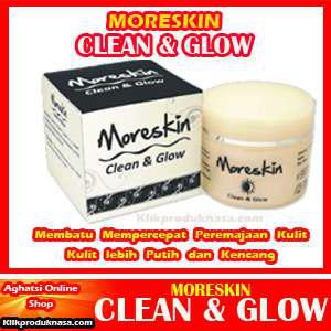 Moreskin Clean And Glow Nasa Mencerahkan Wajah Asli Original