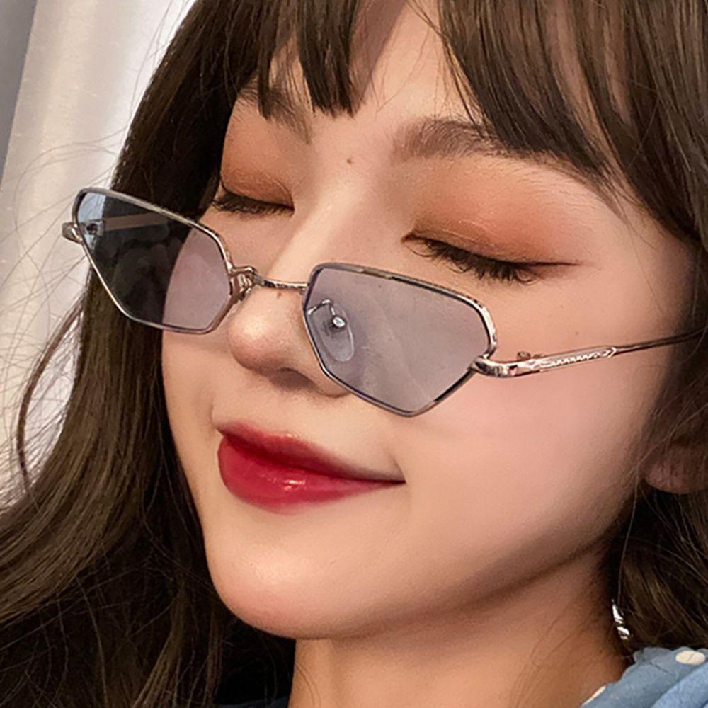 Mxbeauty Kacamata Poligon Retro Geometris Kaca Mata Anti Radiasi Untuk Wanita Kacamata Perlindungan Anti Radiasi Kacamata Perempuan Korea Pria Cat Eye Eyewear Women Glasses