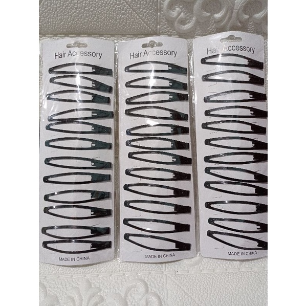 HARGA PERPAK ISI 12BIJI JEPIT RAMBUT PONI /HAIR PIN /PIN RAMBUT