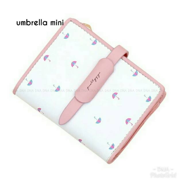 Dompet Wanita Lipat Mini PAYUNG UMBRELLA Size Kecil / Dompet Imut Murah