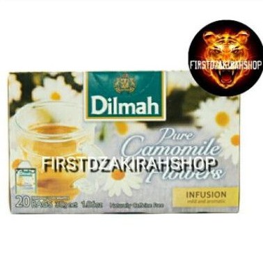 

Dilmah pure comamile flower 20x1.5gr