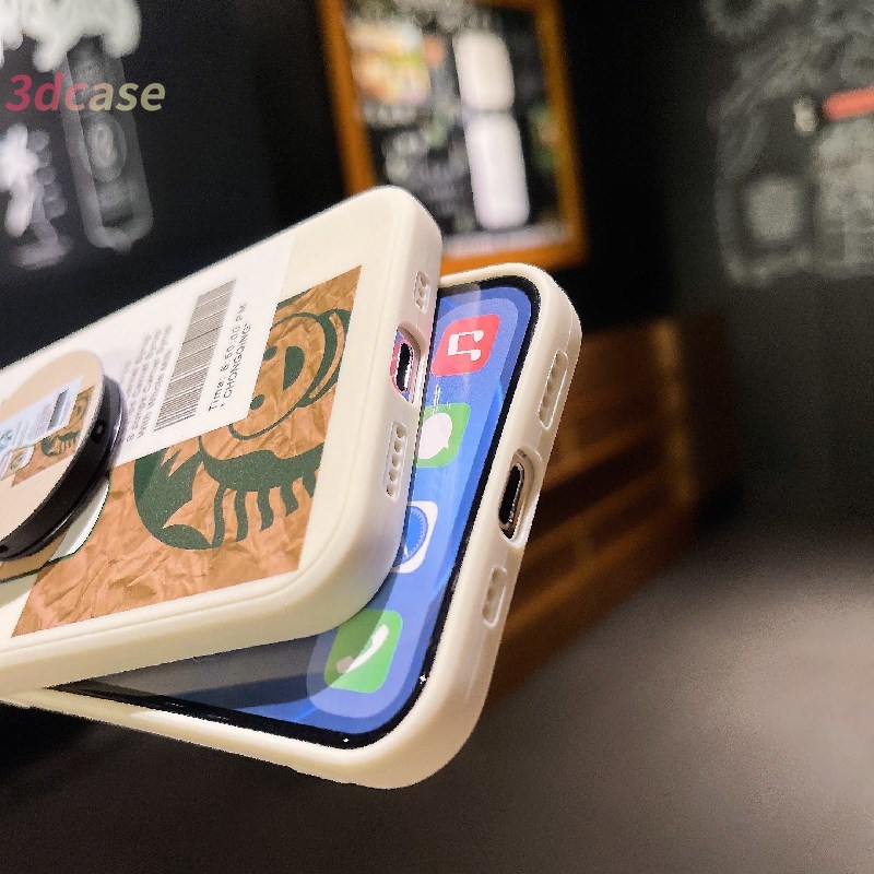 Silicone Case Xiaomi Redmi POCO X3 NFC X3 PRO M3 Redmi 9C NFC 9A 9i 9T 9 PRO Power 10X POCO M2 PRO Redmi Note 9 8 10 10S 9 PRO MAX 9S Starbucks Soft TPU Case With Stand