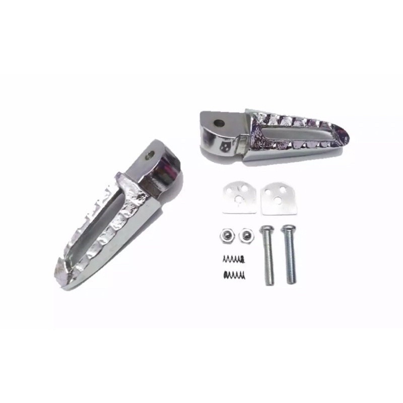 Step belakang matic chrome FOOTSTEP CHROME CNC MATIC UNIVERSAL HONDA