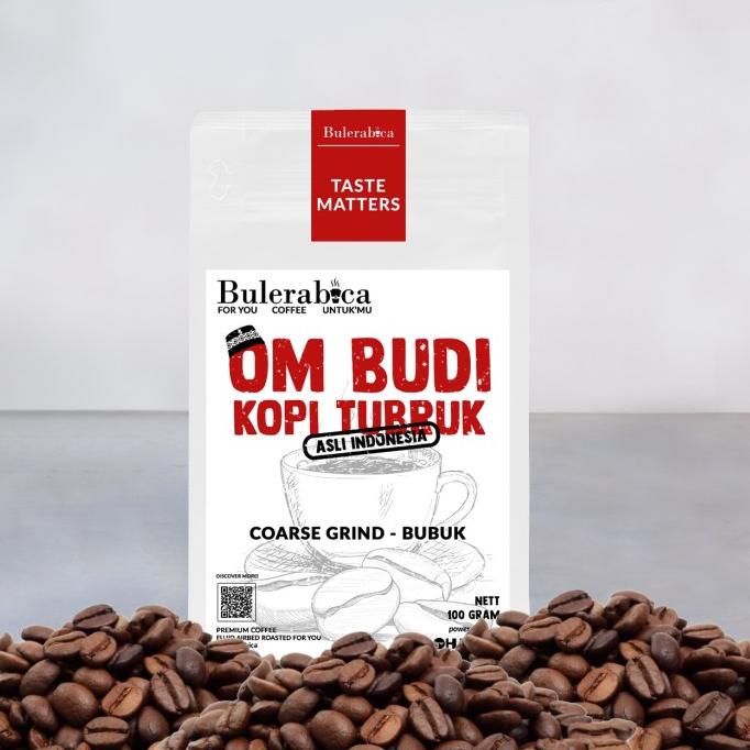

BULERABICA OM BUDI Kopi Tubruk bubuk / grind - 220 gram