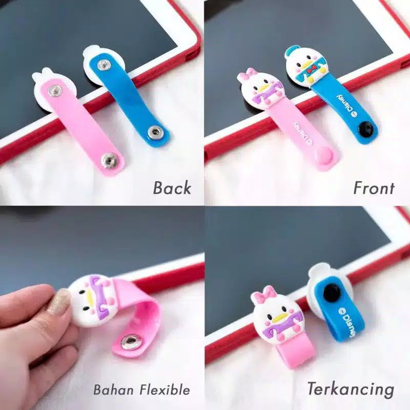 Part II - Pengikat Kabel Karakter Lucu / Cord Holder 3D