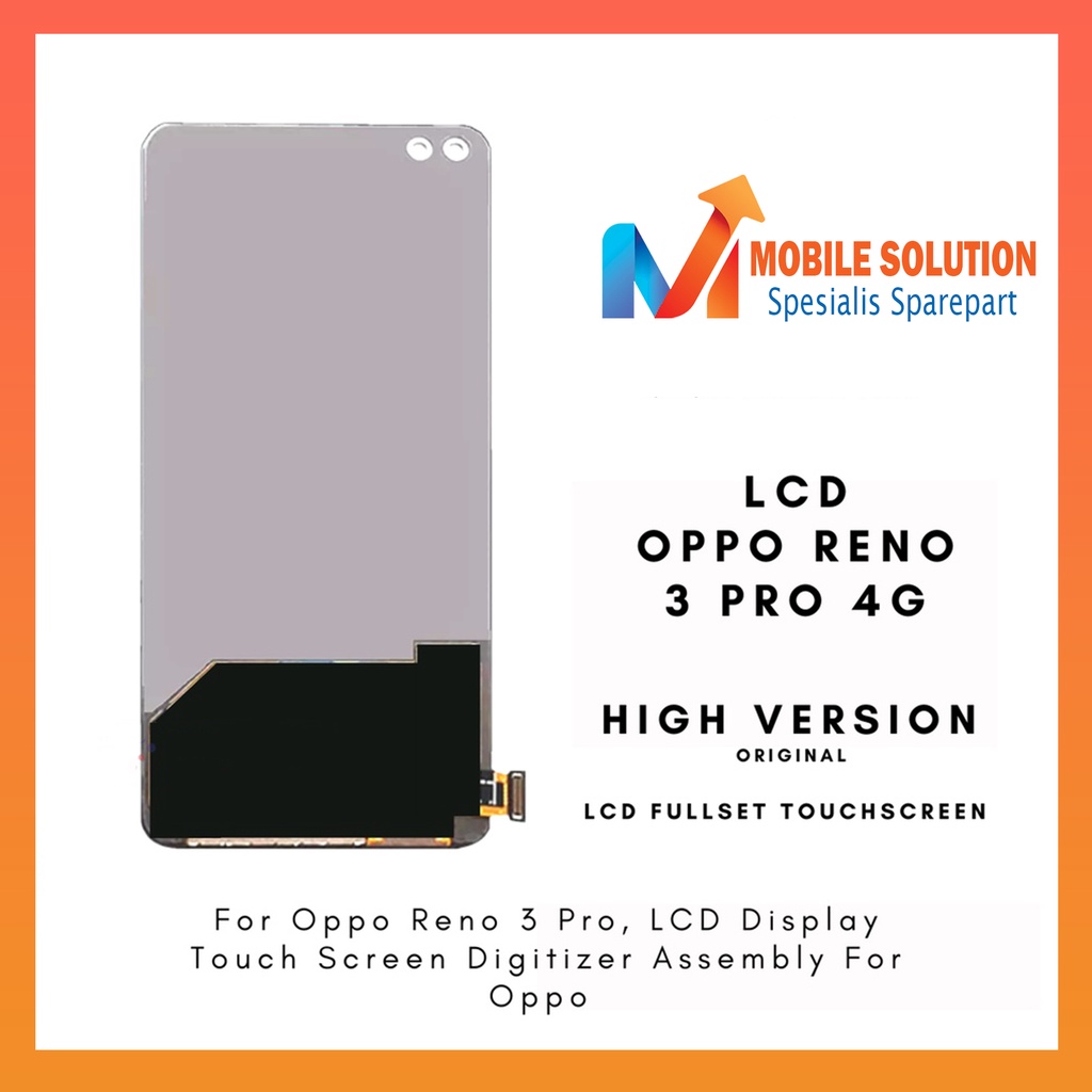 Grosir LCD Oppo Reno 3 Pro (4G) ORIGINAL 100% Fullset Touchscreen Garansi 1 Bulan + Packing / Bubbel