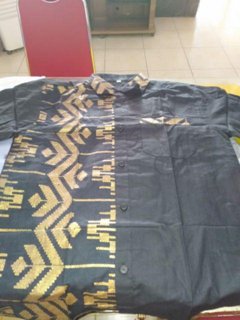 Kemeja Batik Pria Ppbtk07 Modern Lengan Pendek Casual Modis Trendy Masa Kini M L Xl Asli Pekalong