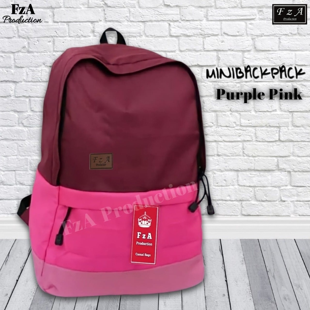 Big Promo..Tas Ransel Punggung Distro Casual Pria Wanita  Backpack / Tas Ransel Laptop Original - FzA BUY 1 GET 1