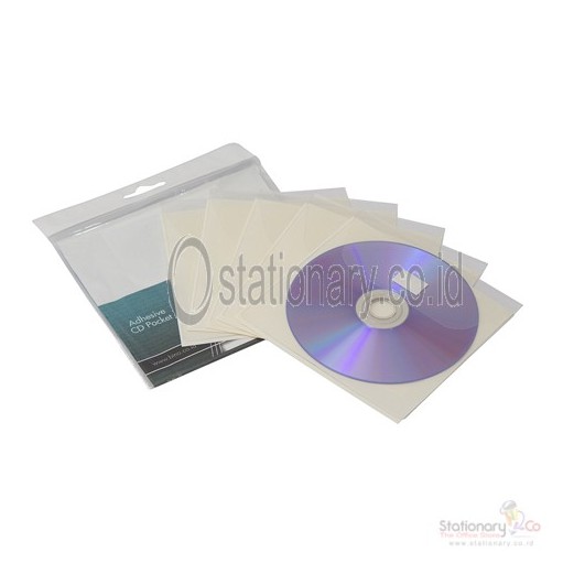 

Bantex Adhesive CD Pocket (5 pcs/pack) #8874