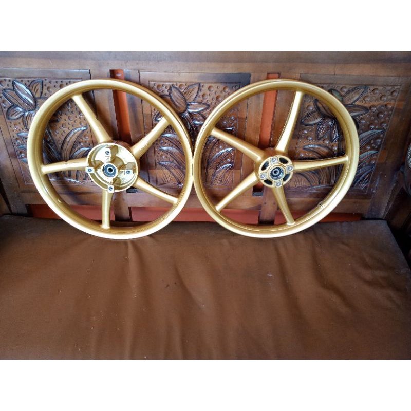 velg racing Jupiter MX new double disk sprint sanca ring 17 x160/160