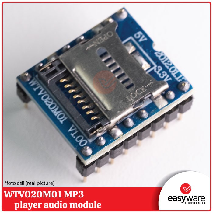 WTV020M01 MP3 player audio module