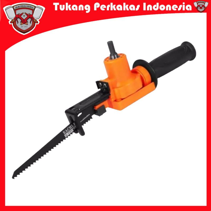 ADAPTOR MESIN BOR JADI GERGAJI RECIPRO CATING SAW PORTABLE