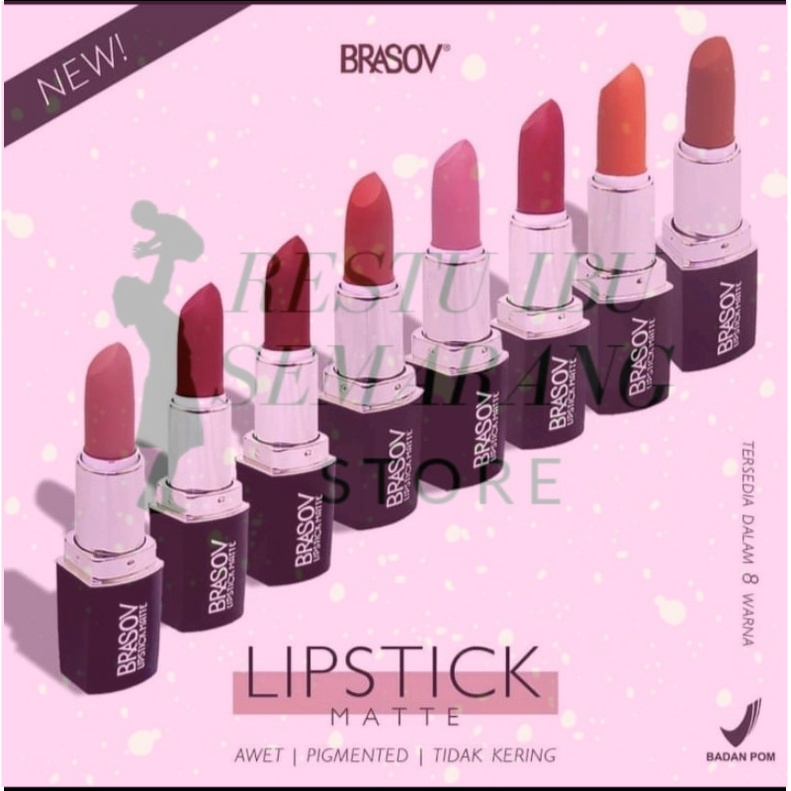 BRASOV / Lipstik Matte / BRASOV-LIPSTIKMATTE
