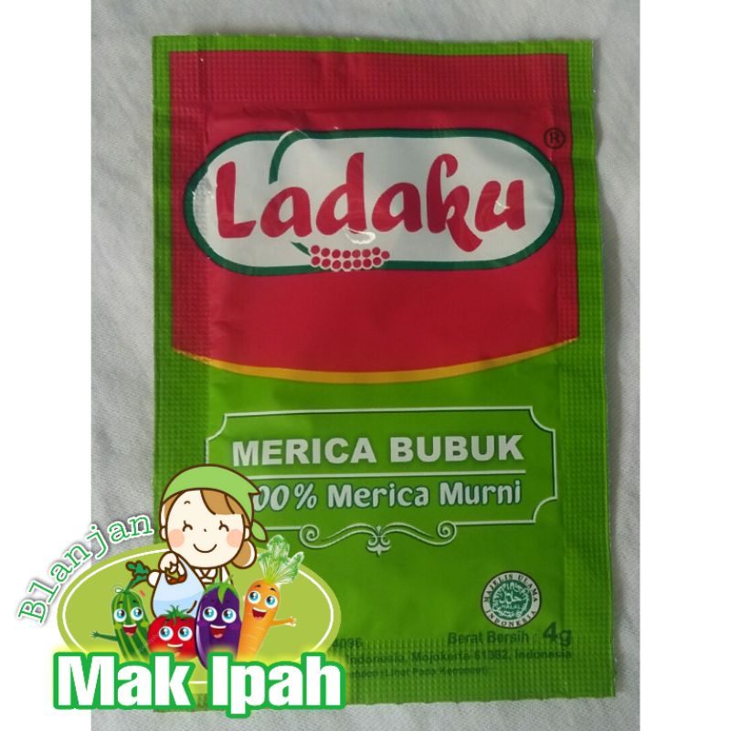 

Mak ipah LADAKU MERICA BUBUK/4 GRAM