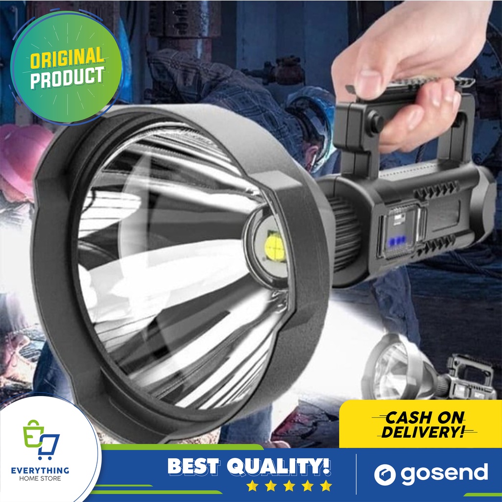 Senter Super Terang | Charger HP | Anti Air ORIGINAL EHS