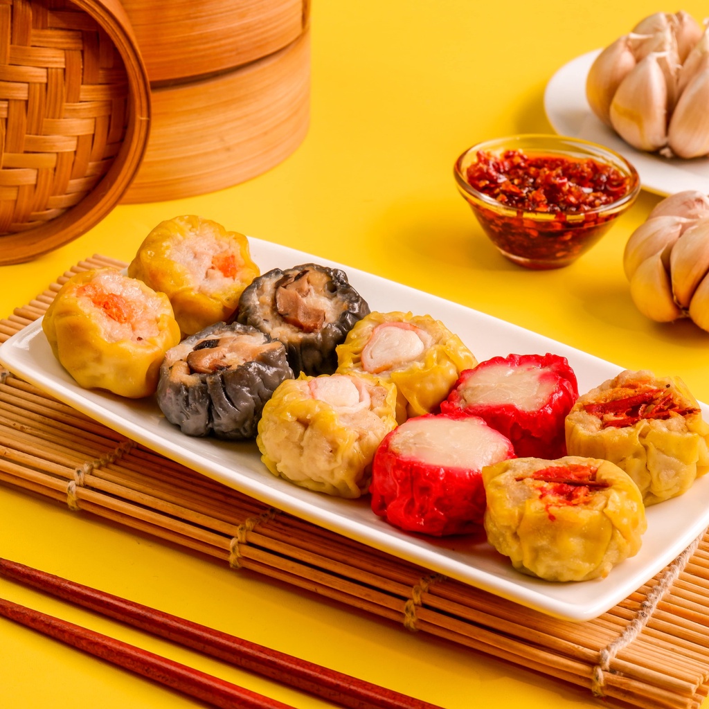 

Paket Siomay Mix, Dimsum Mix, Dimsum Frozen, Siomay Frozen isi 10 pcs