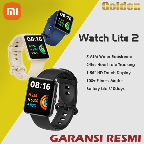 Xiaomi Mi Redmi Watch 2 Lite SmartWatch Original Garansi Resmi