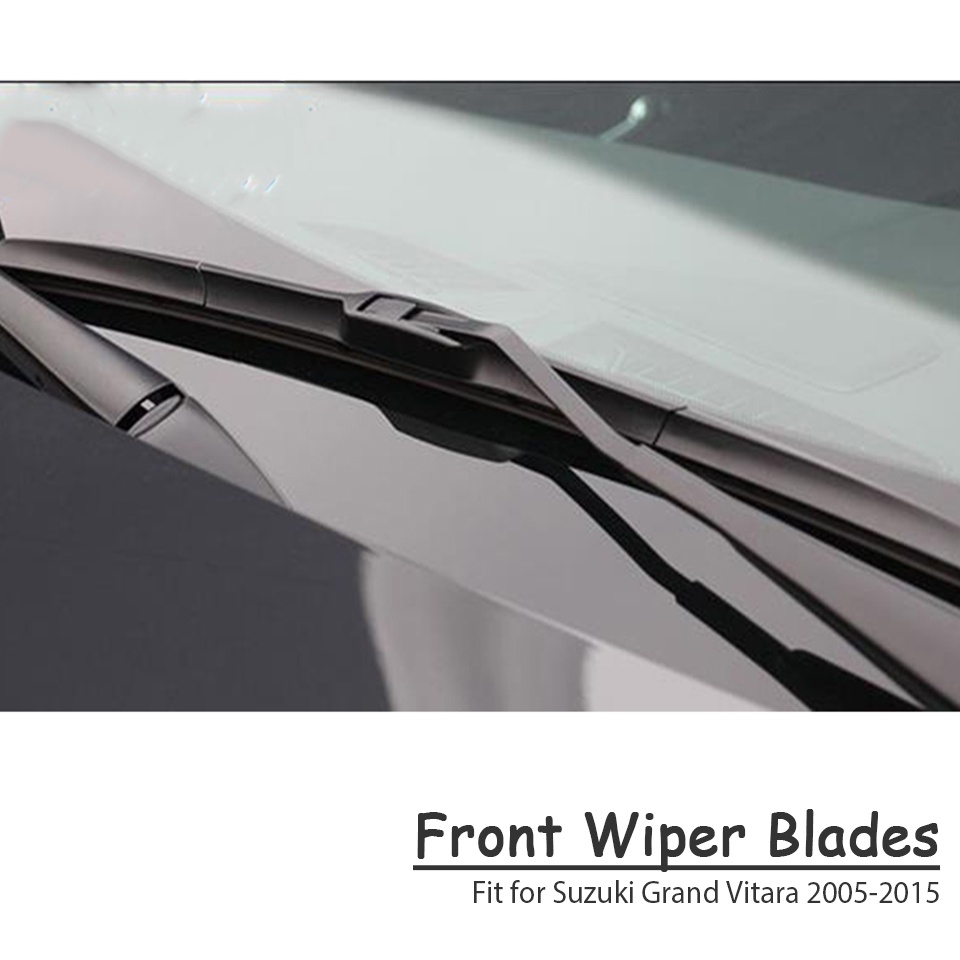 1 Set Karet Wiper Kaca Depan Mobil Untuk Suzuki Grand Vitara 2015-1998