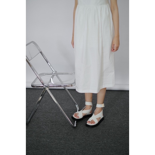 EASTMOUNTSIDE Watson white - Sandal Tali Wanita