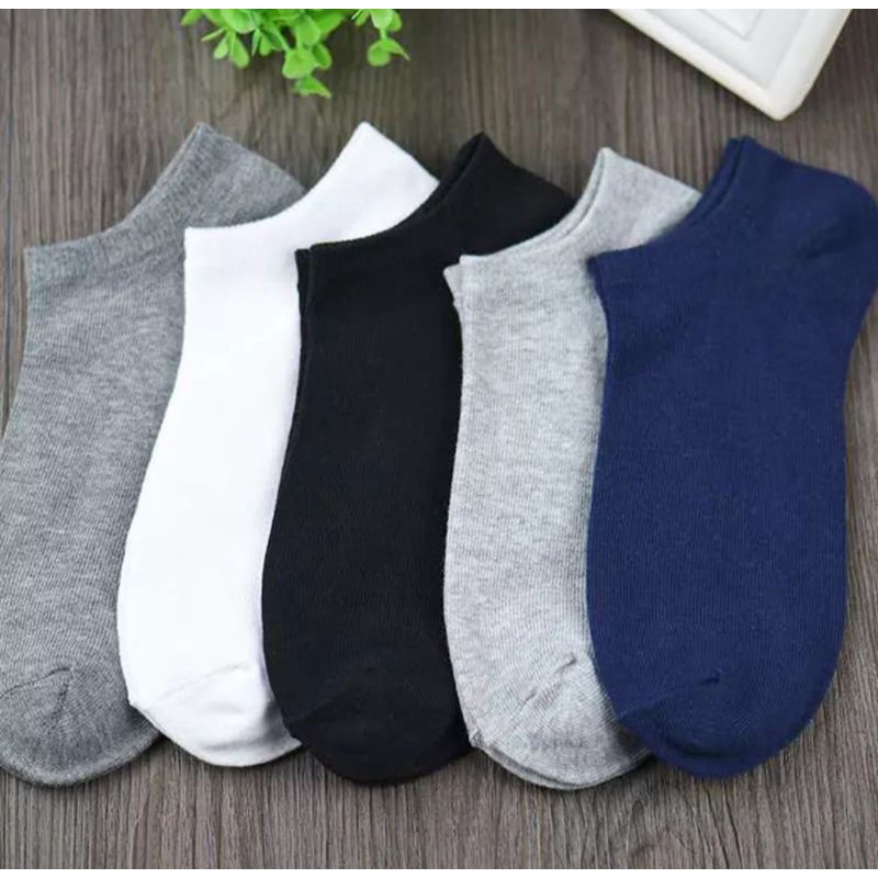 KAOS KAKI MURAH ( COD ) KAOS KAKI PENDEK PRIA WANITA / MATA KAKI POLOS / PILIH WARNA Plaza Muslim