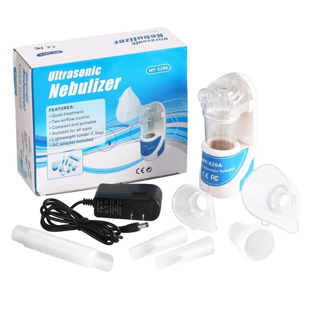 TaffOmicron Alat Nebulizer Anak / Bayi / Dewasa / Lansia Portable Alat Uap Pernafasan Bayi Inhaler Mesin Uap Asma