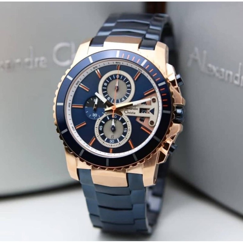JAM TANGAN ALEXANDRE CHRISTIE AC 6455 PRIA!! MURAH MERIAH GARANSI RESMI!!