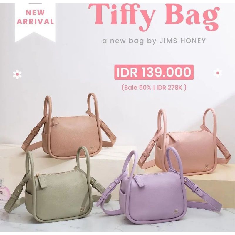 Tiffy Bag Jims Honey Tas Selempang Wanita Korea